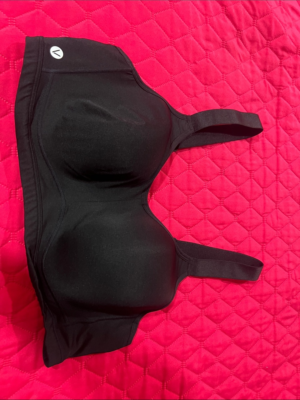 Lane Bryant Black Wireless Molded Sports Bra